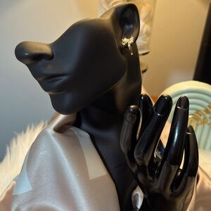 Elegant Gold Butterfly Earrings